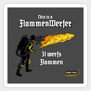 FlammenWerfer Magnet